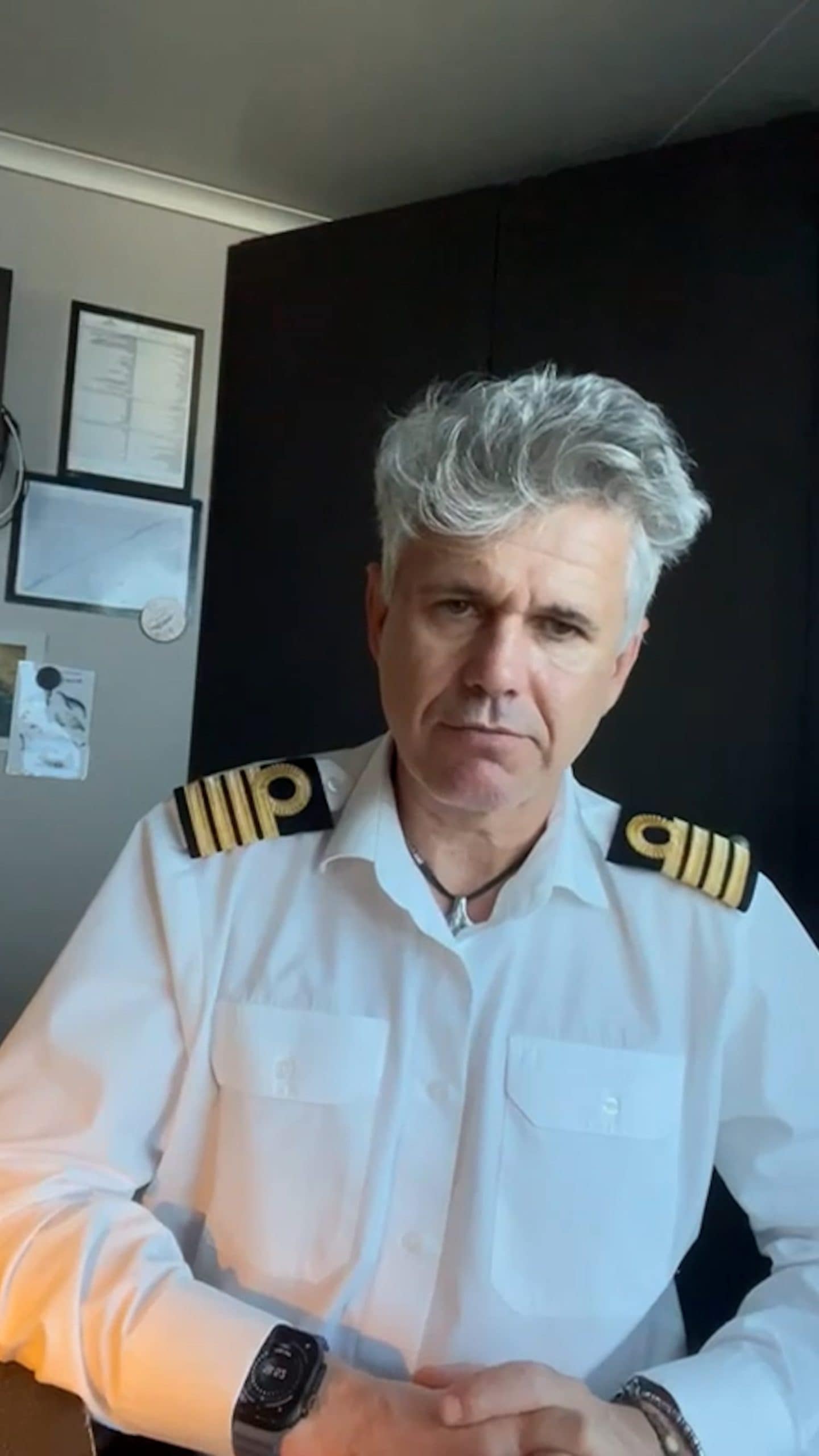 Hondius captain posts message of gratitude